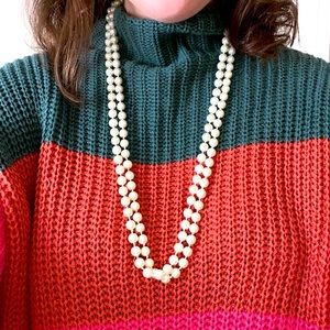 NWOT Xhilaration 18” Pearl Necklace